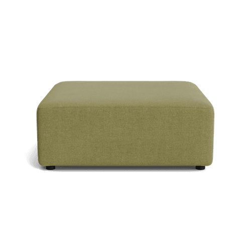 Stretch Ottoman - Fossil Eucalyptus