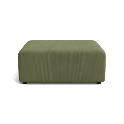 Stretch Ottoman - Corduroy Forest