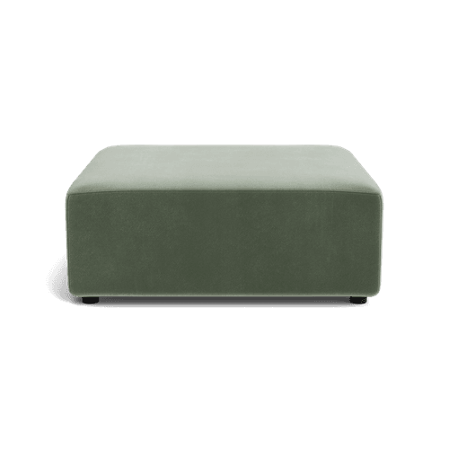 Stretch Ottoman - Opal Ocean