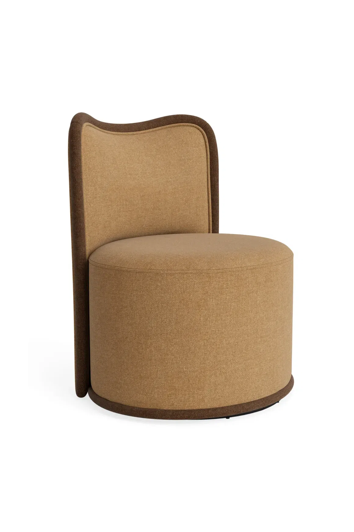 Follow Swivel Armchair - Fossil Fawn