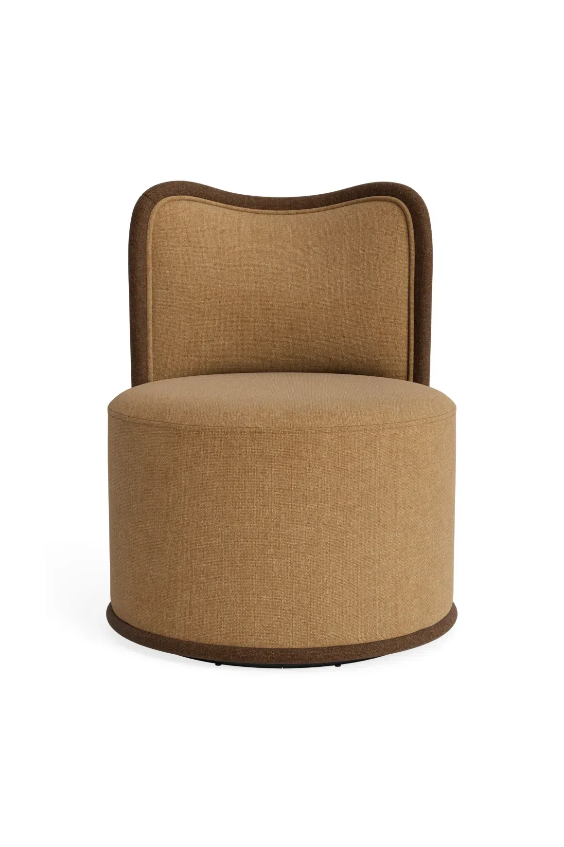 Follow Swivel Armchair - Fossil Fawn