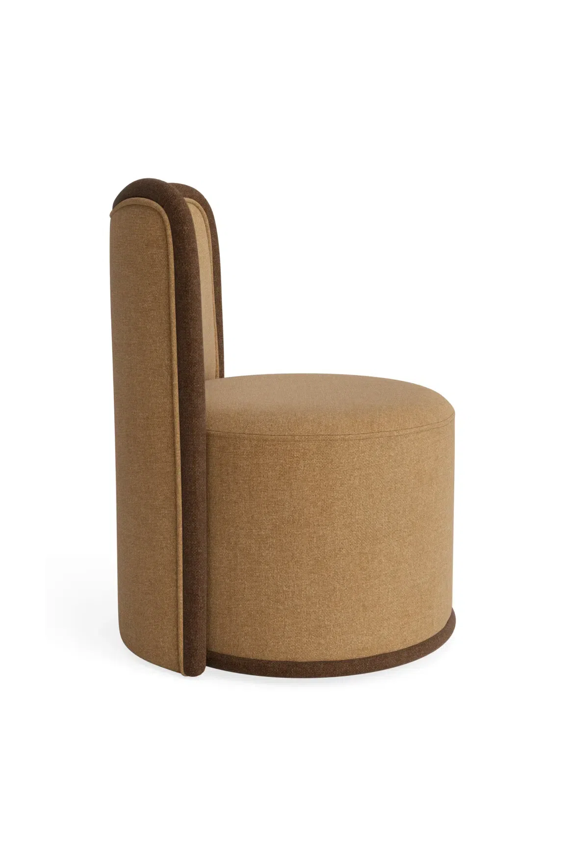 Follow Swivel Armchair - Fossil Fawn