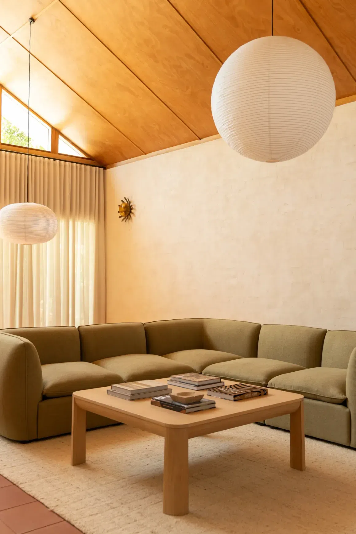 Muro Large Corner Sofa - Fossil Eucalyptus