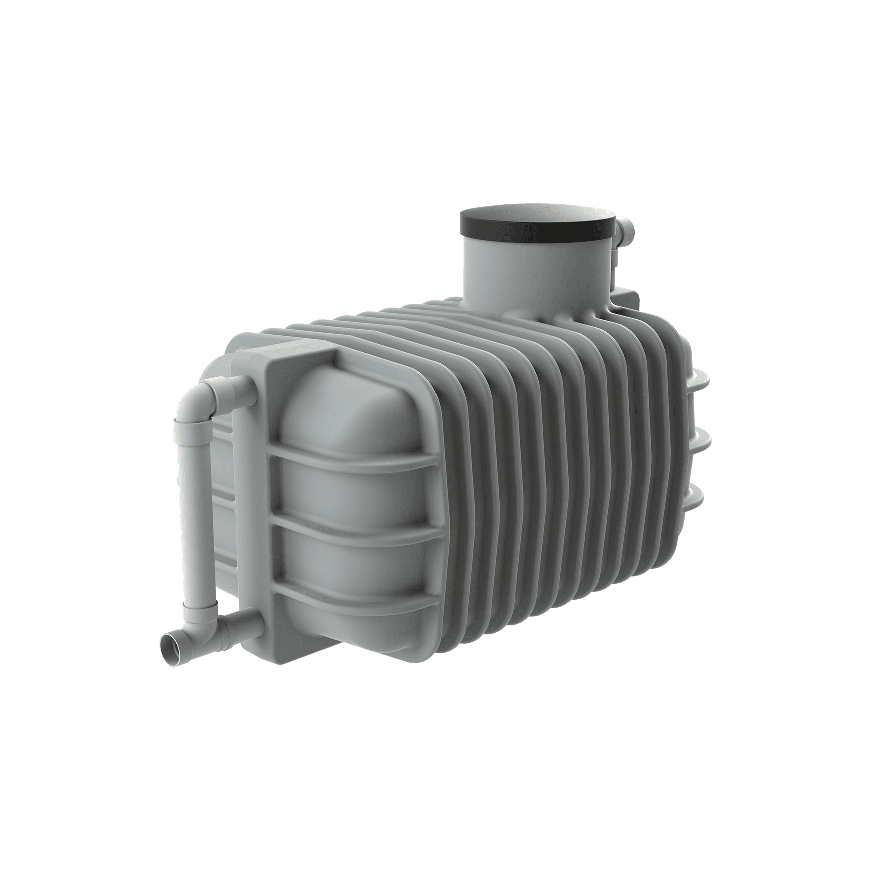 2,000L Underground Tank 1m Dia Super Duty TankGuard - ENDURO