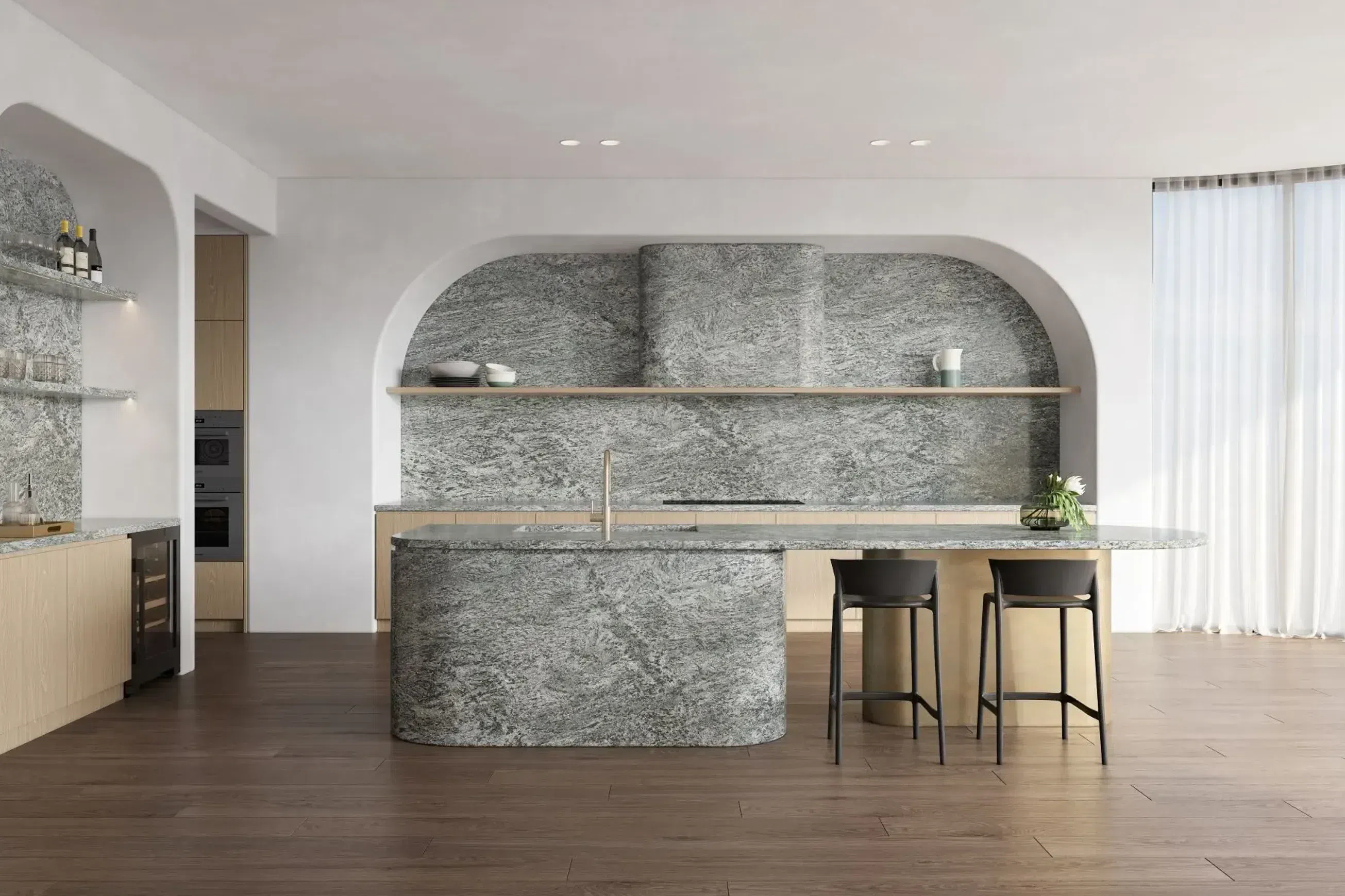 Verde São Francisco Granite Benchtop