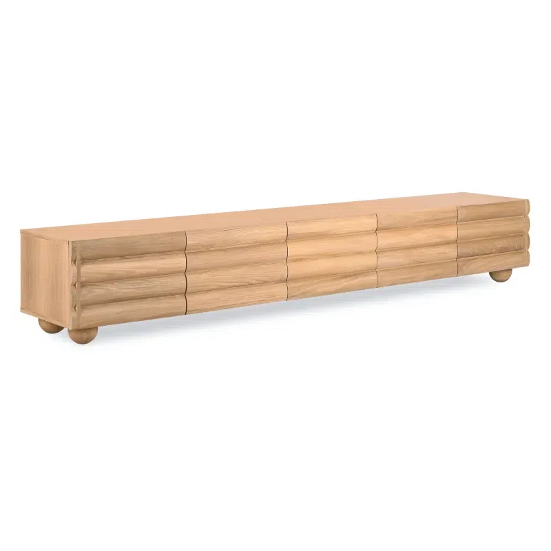Flow Entertainment Unit 260cm - Oak