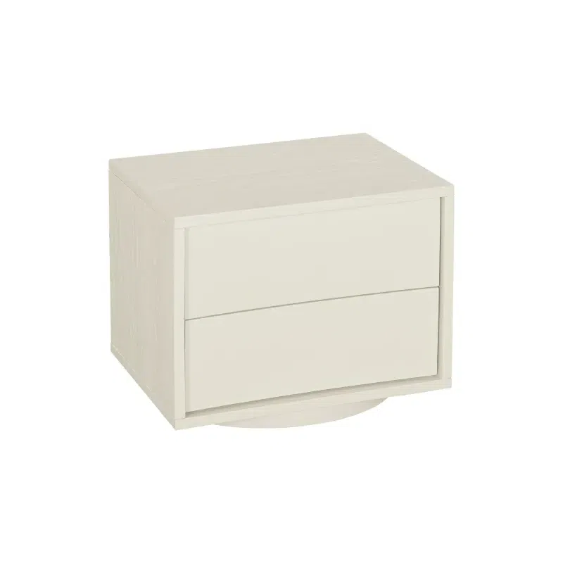 Tide Bedside Table - Porcelain