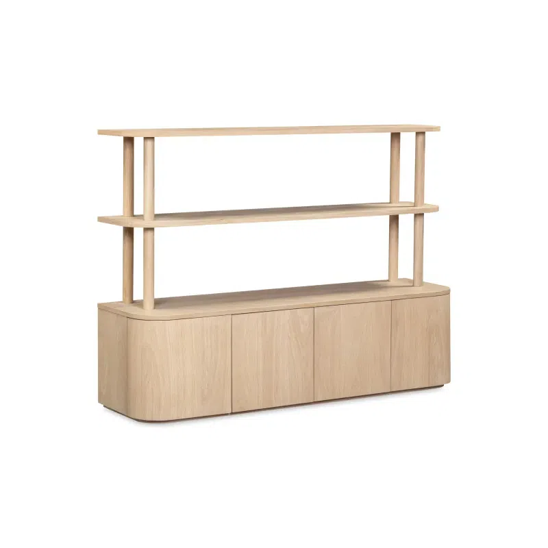 Breeze Shelving Unit Medium - Oak