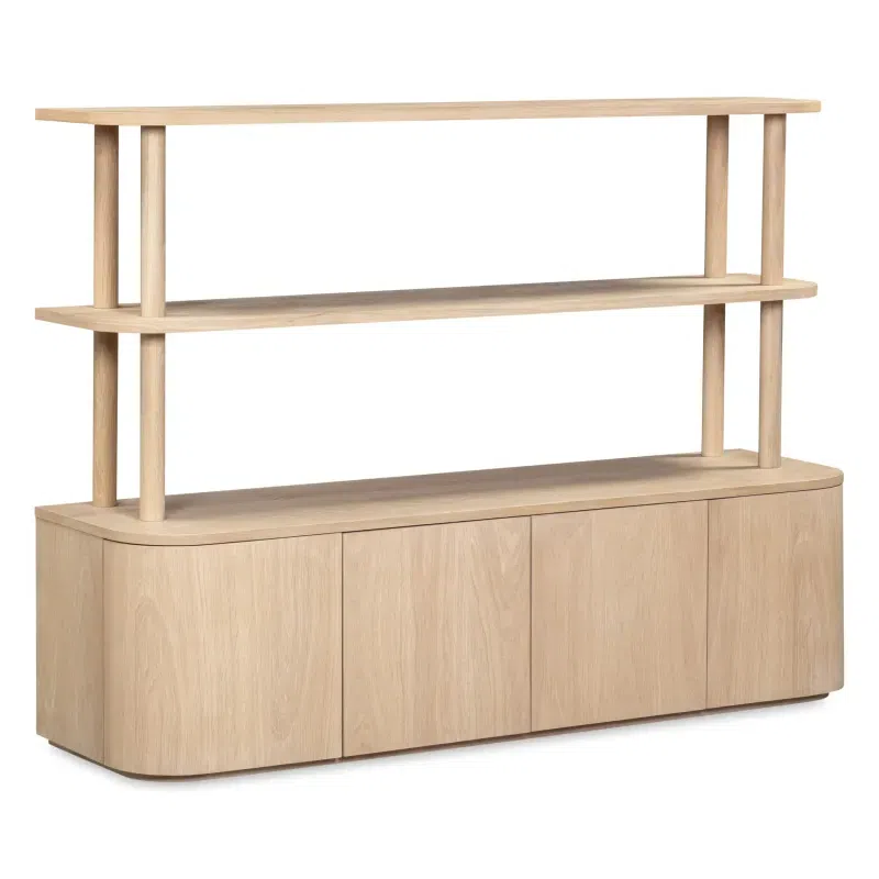 Breeze Shelving Unit Medium - Oak