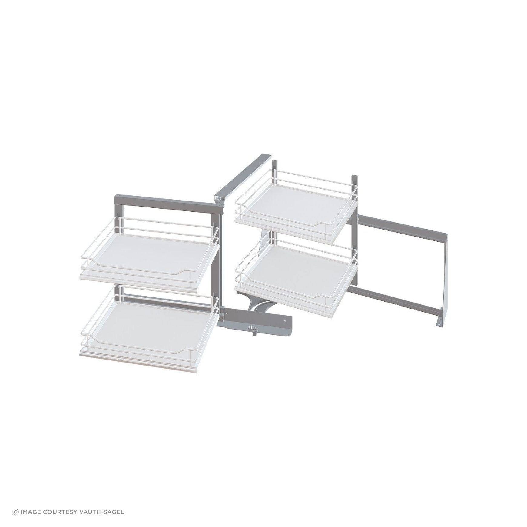 VS COR Fold Pull Out for Blind Corner Cabinets