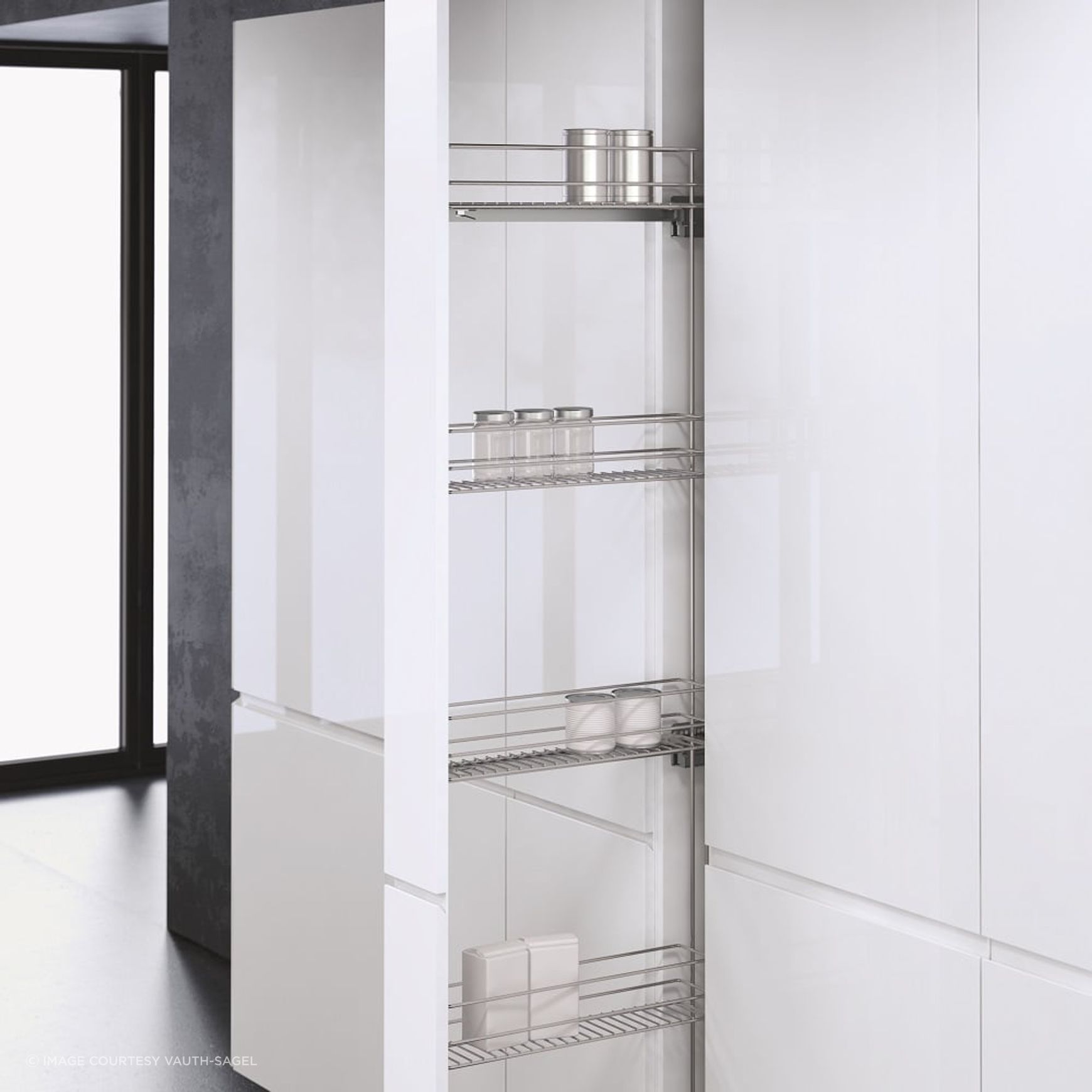 VS TAL WIRO Rack 15 Tall Pull Out Storage