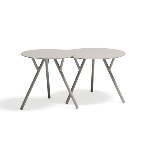 Verona Side Table (High) - Light Grey