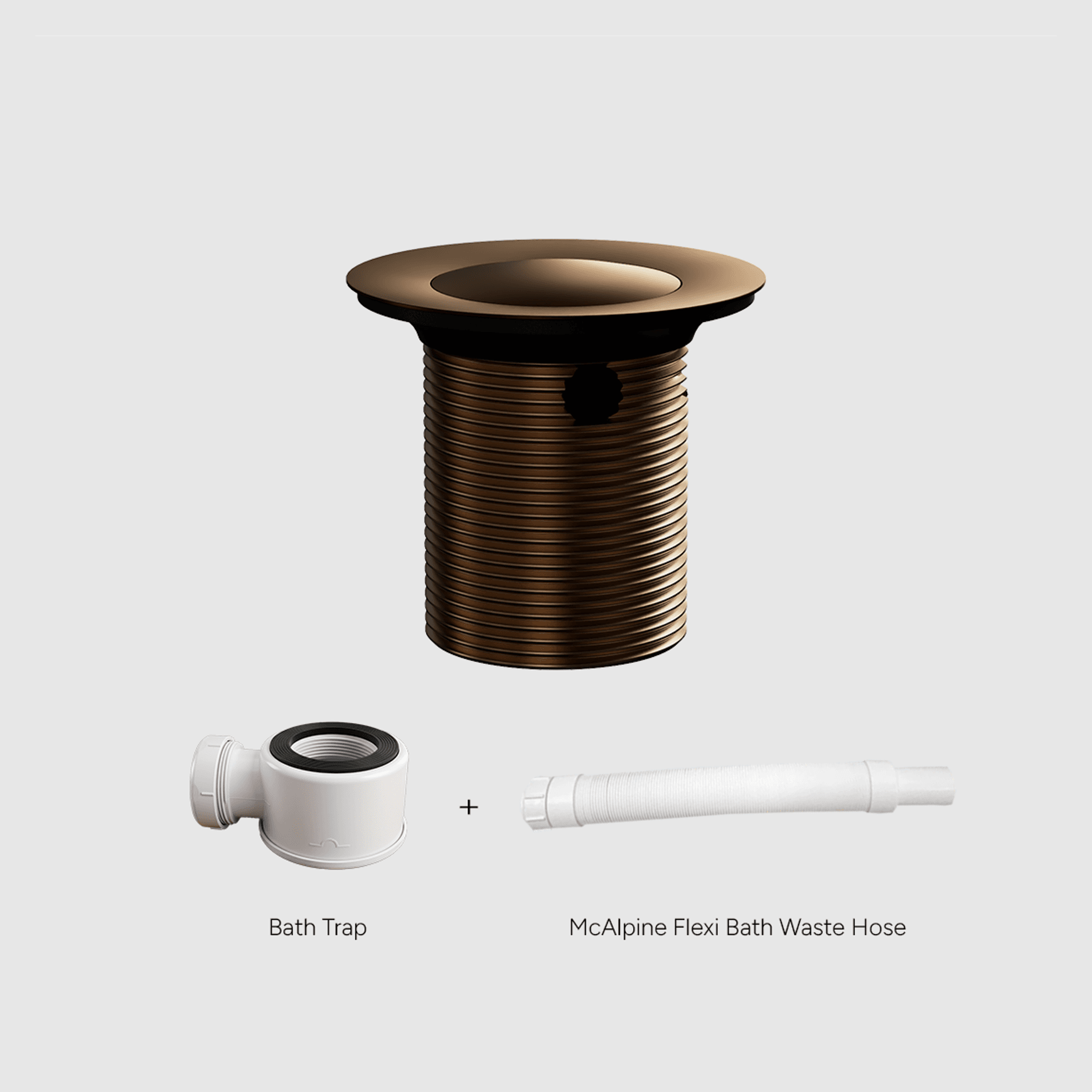 Versa Pop Up Bath Waste Kit 40mm | Overflow