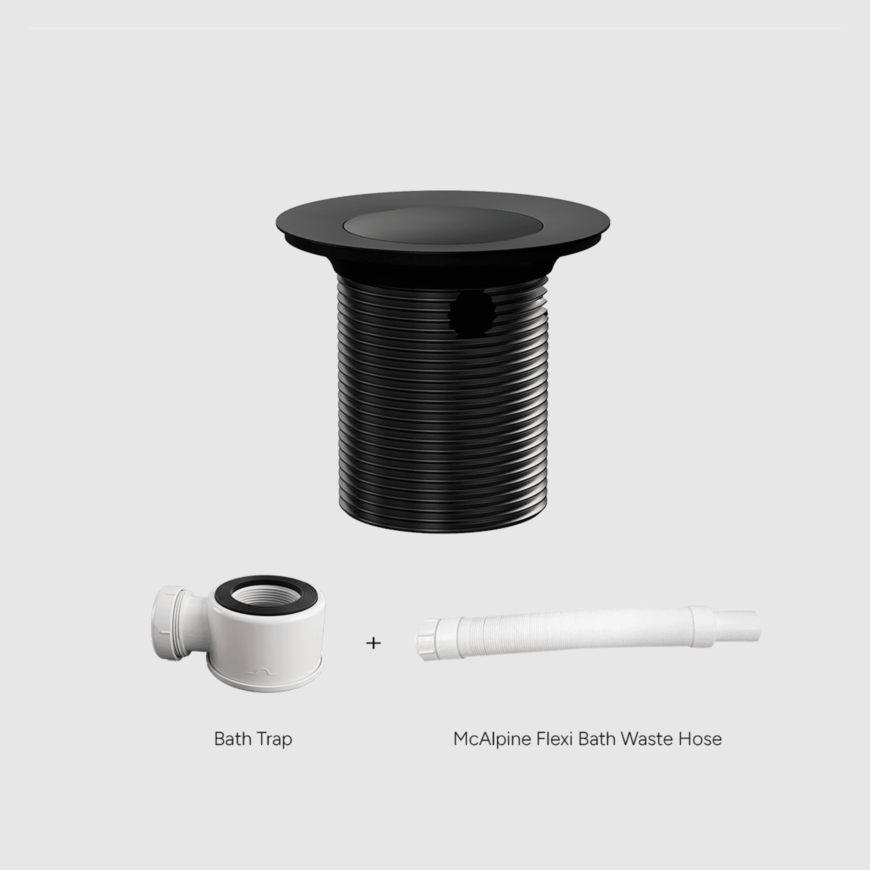Versa Pop Up Bath Waste Kit 40mm | Overflow
