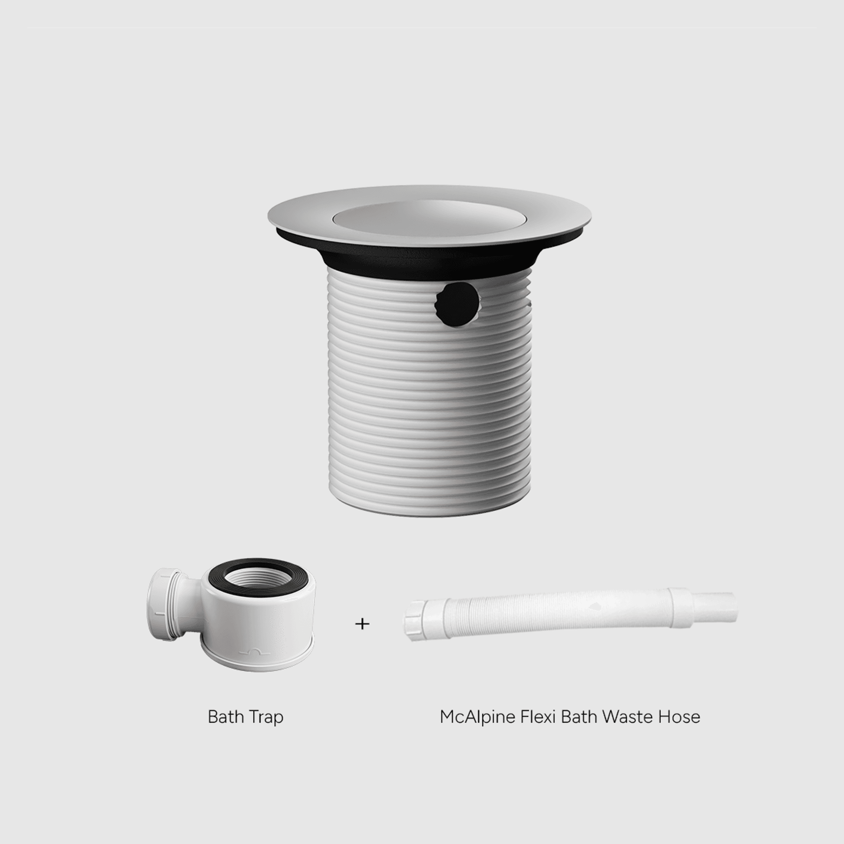 Versa Pop Up Bath Waste Kit 40mm | Overflow