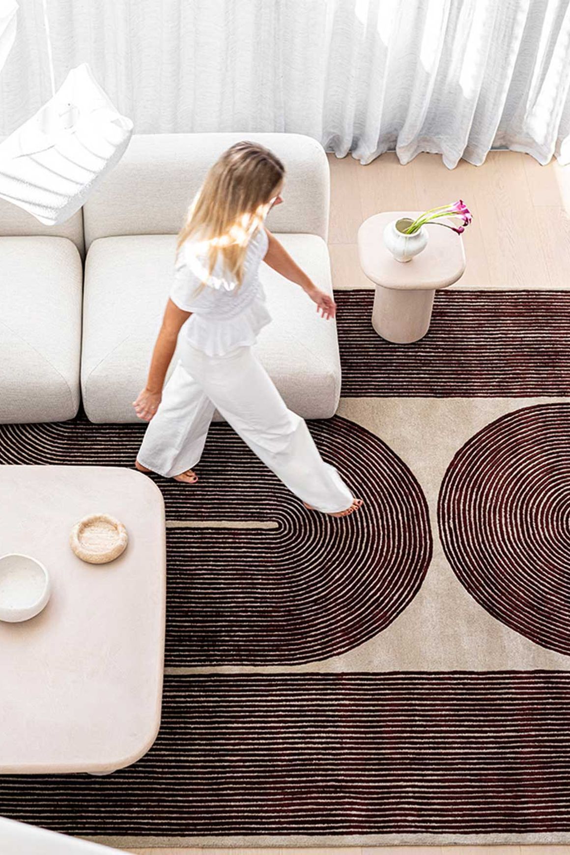 Viper Rug | Currant