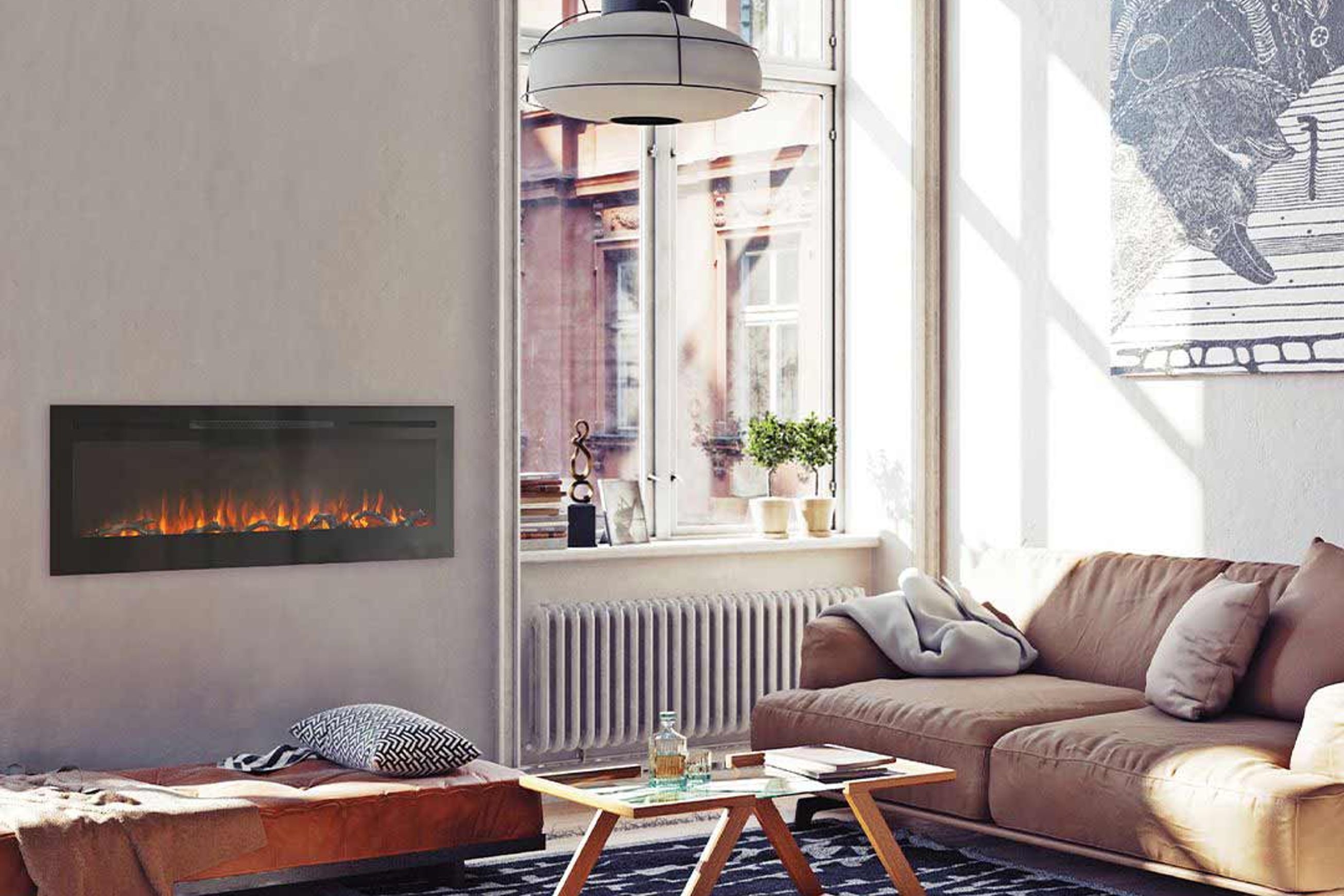 Visionline VL60 Electric Fireplace