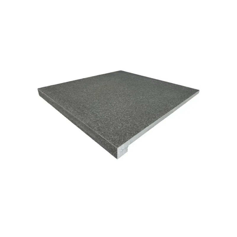 Volcanic Ash | Porcelain Dropface Pool Coping