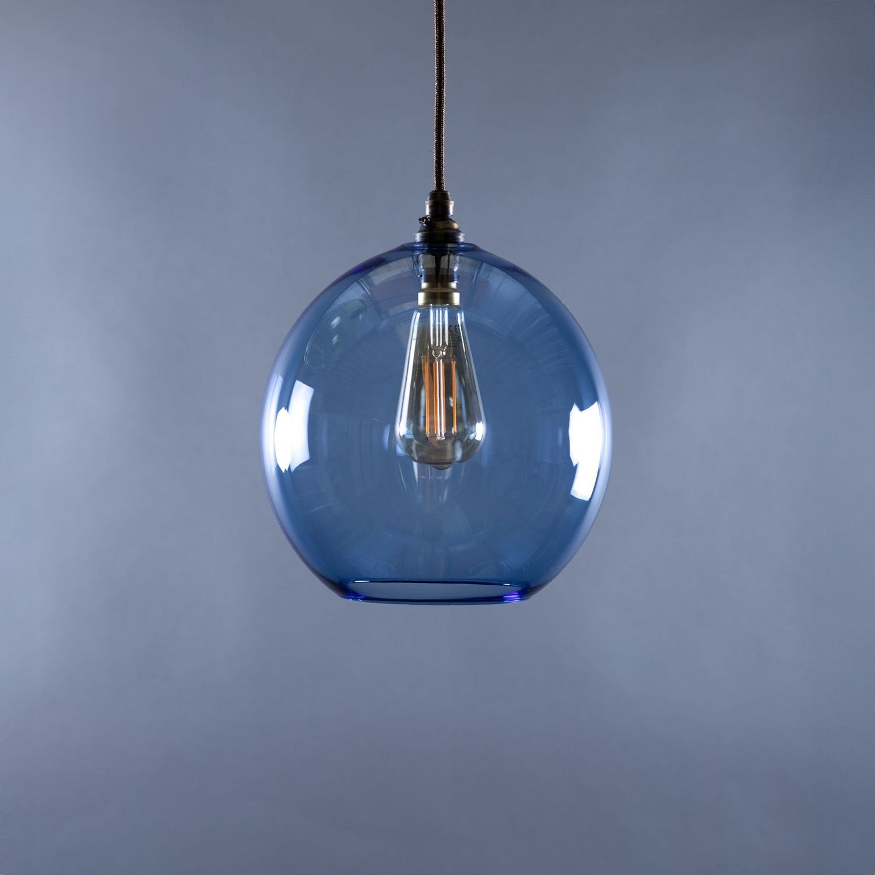 Wanda Coloured Glass Pendant - Medium
