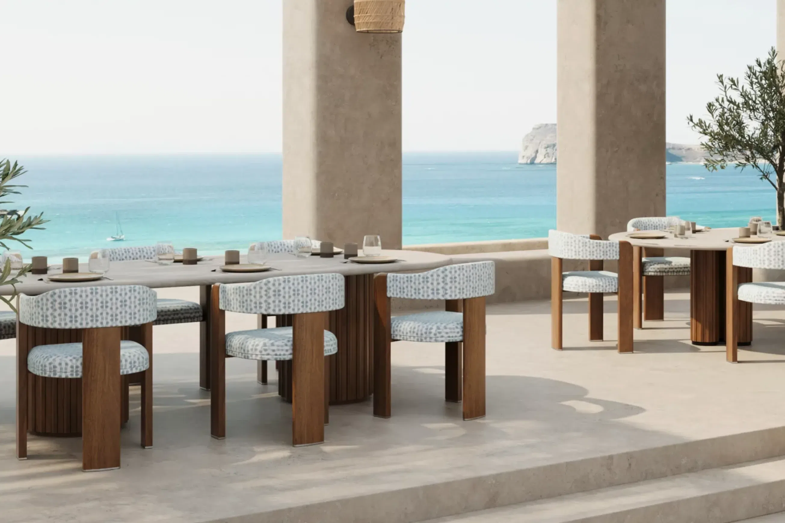 Zante Oval Dining Table