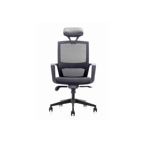 Argo Executive Office Chair with Headrest - Black