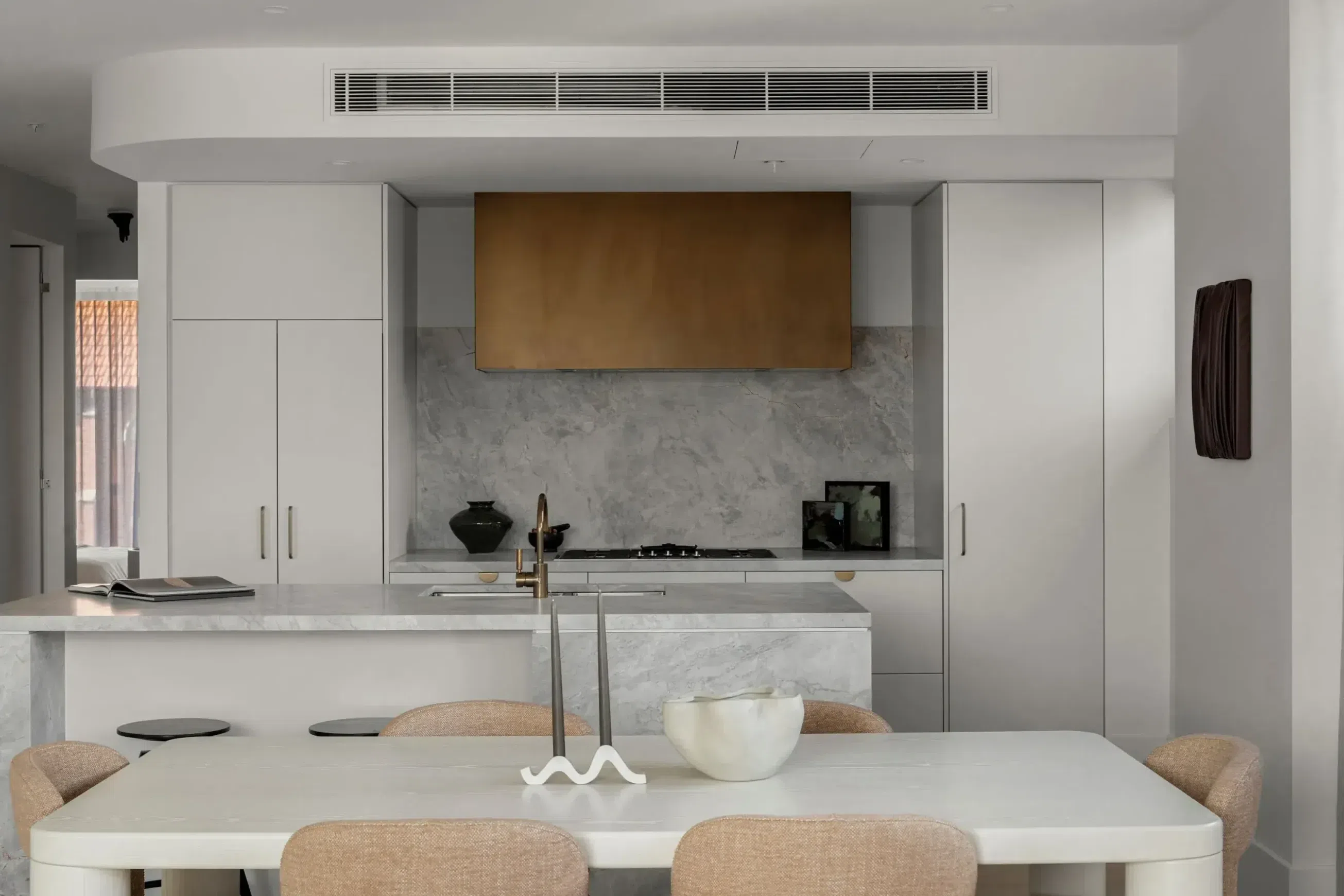 Desert Silver Marble Benchtop