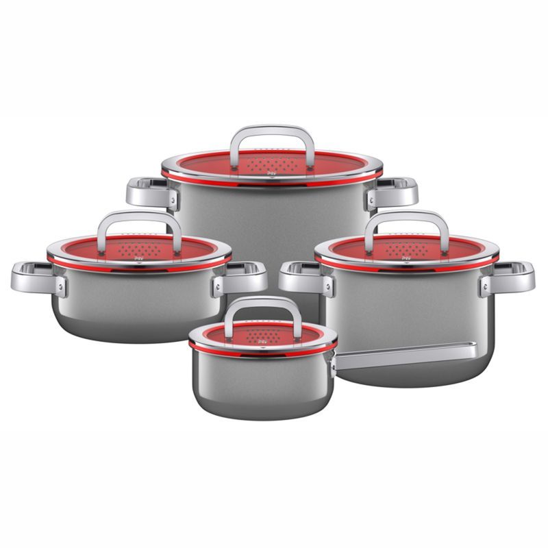 WMF Fusiontec Platinum 4 Piece Cookware Set