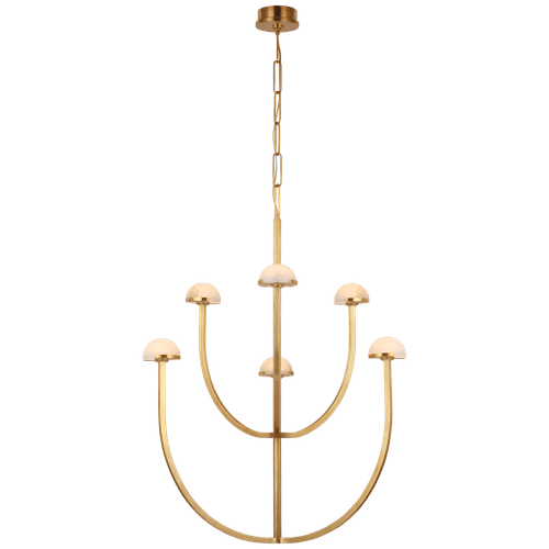 Pedra Large Two-Tier Chandelier