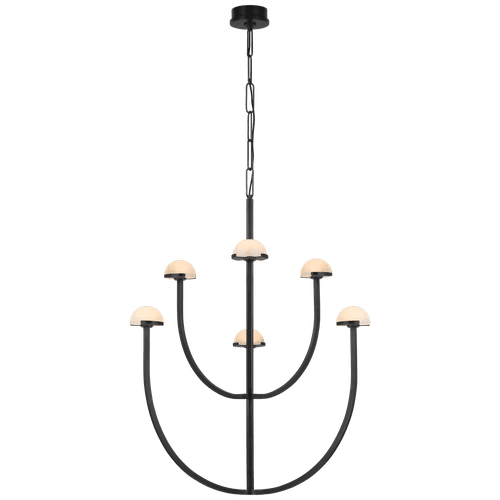 Pedra Large Two-Tier Chandelier