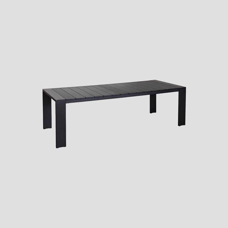 Waiheke Alu Dining Table 2.4L X 1.0W