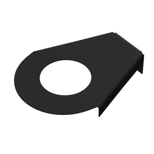 Wall Hung Basin Bracket Black
