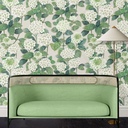 Hydrangea Garden Wallpaper