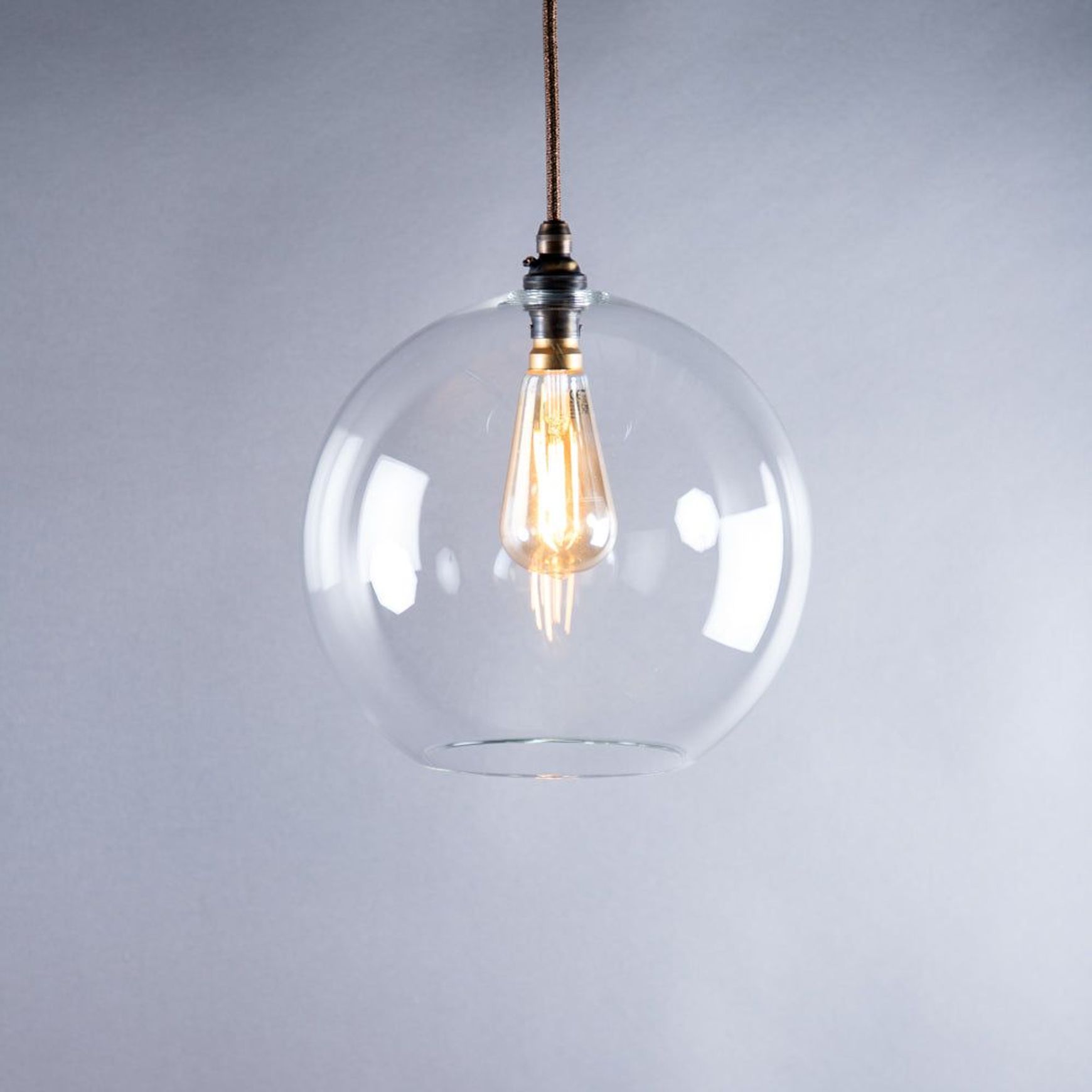 Wanda Clear Glass Pendant