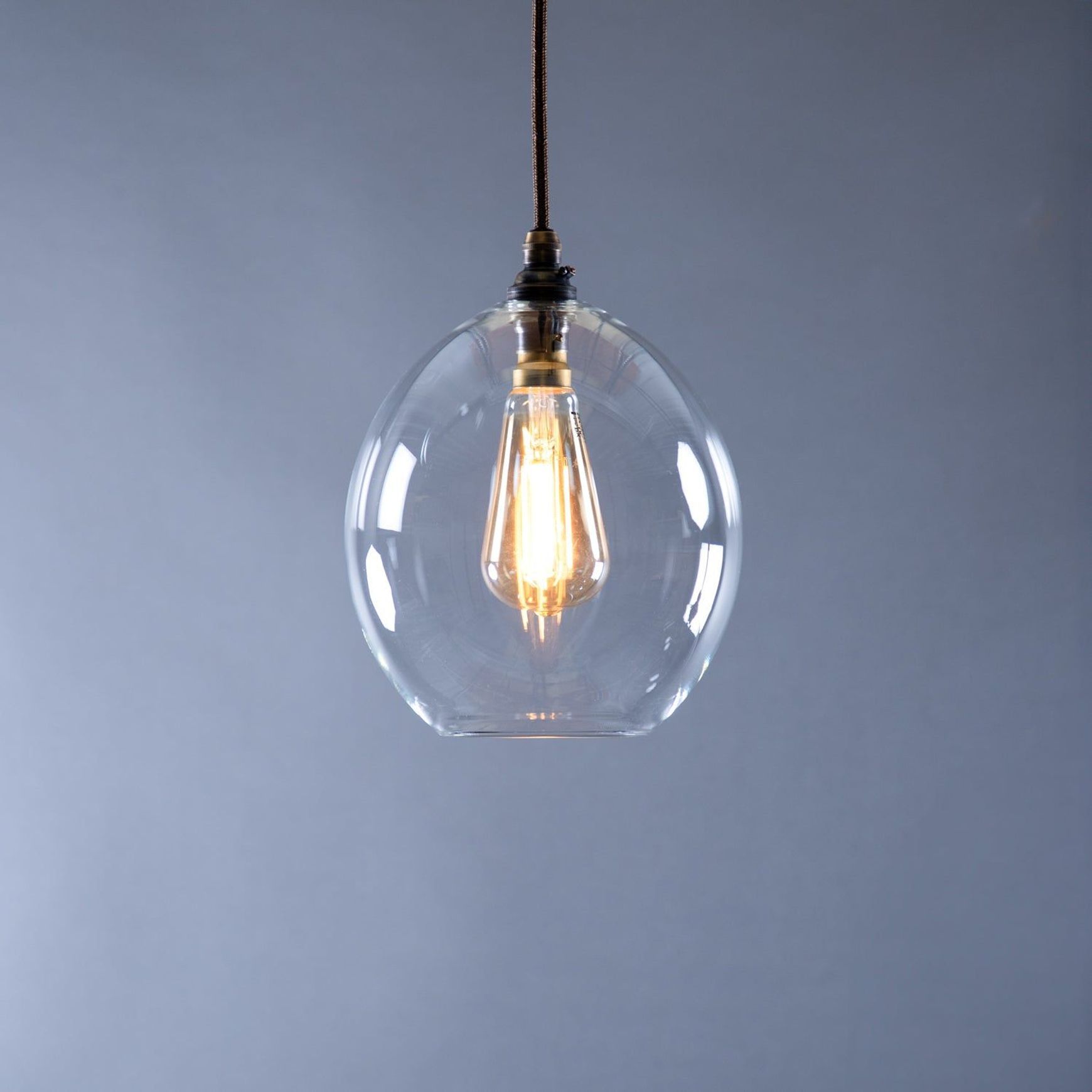 Wanda Clear Glass Pendant