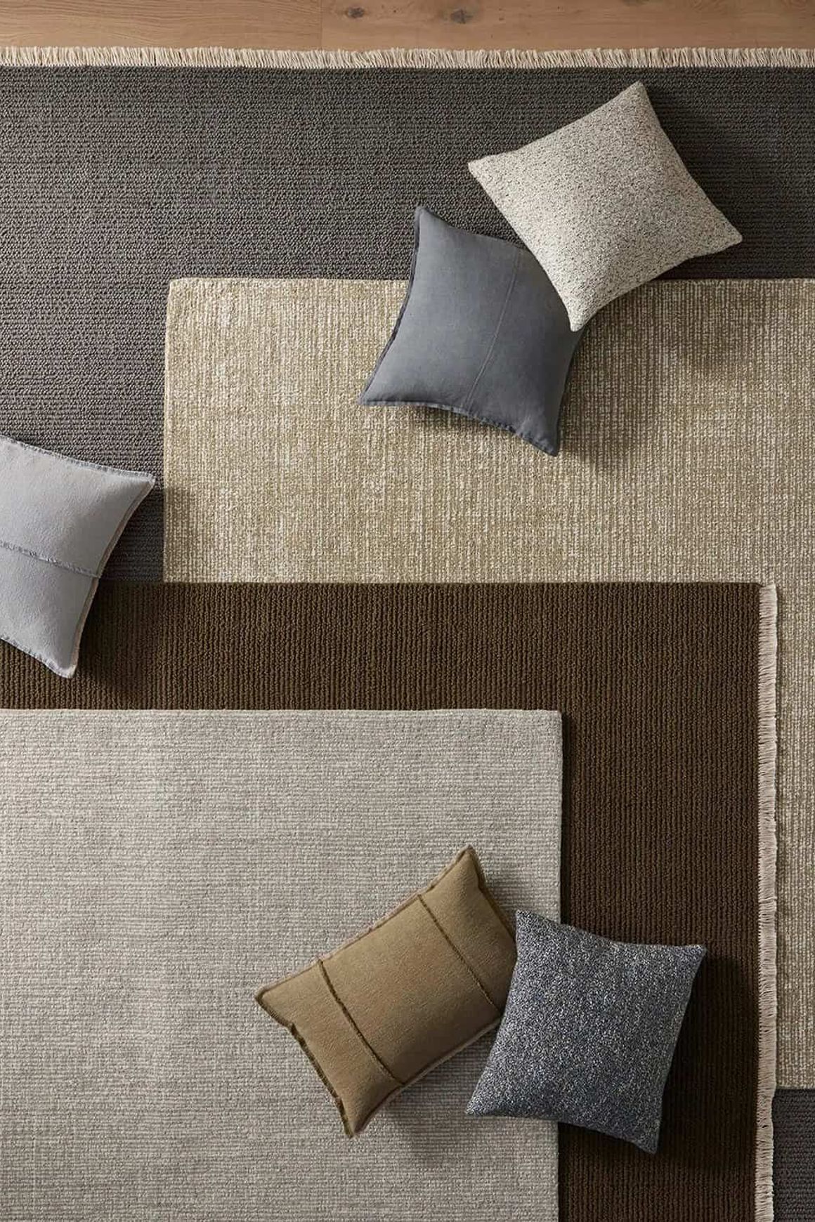 Weave Home Adela Cushion - Forest | Linen Blend