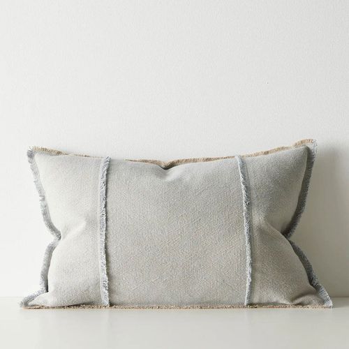 Weave Home Adela Cushion - Haze | Linen Blend