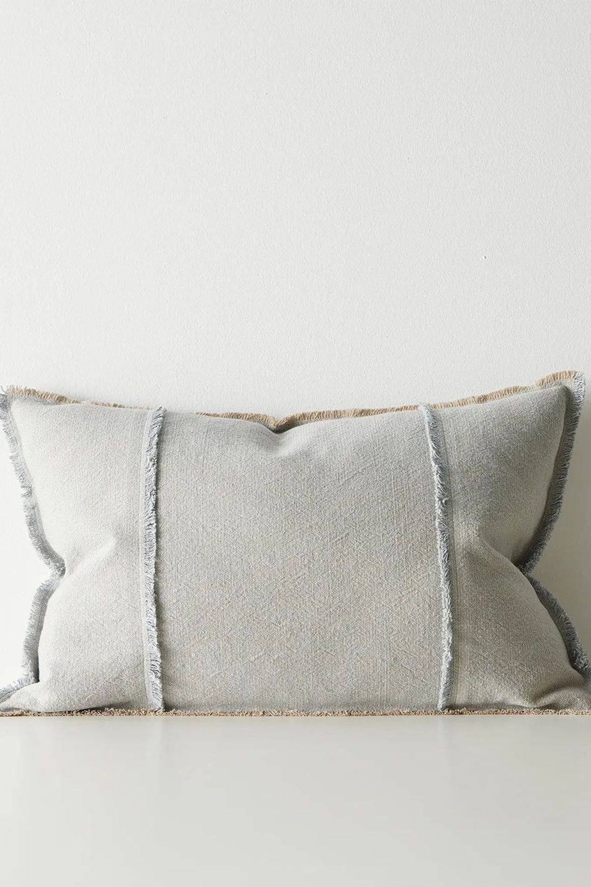 Weave Home Adela Cushion - Haze | Linen Blend