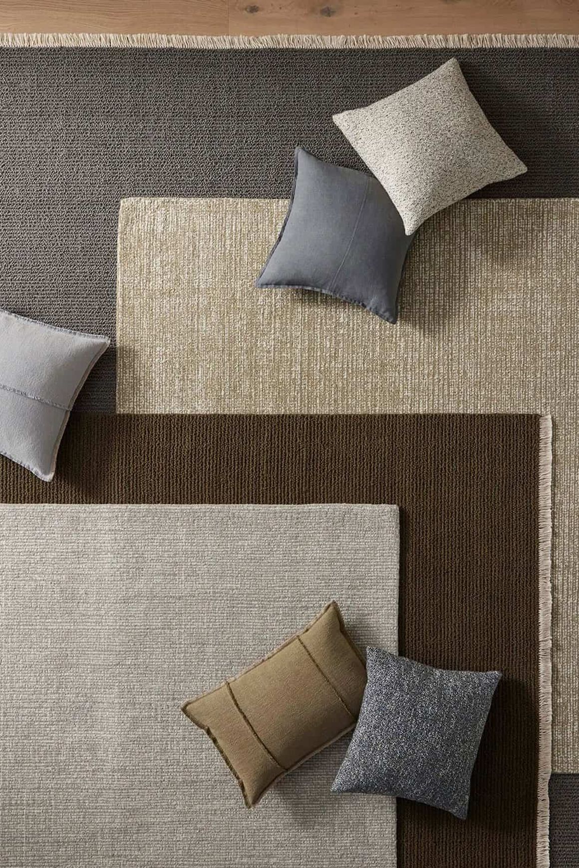 Weave Home Adela Cushion - Haze | Linen Blend