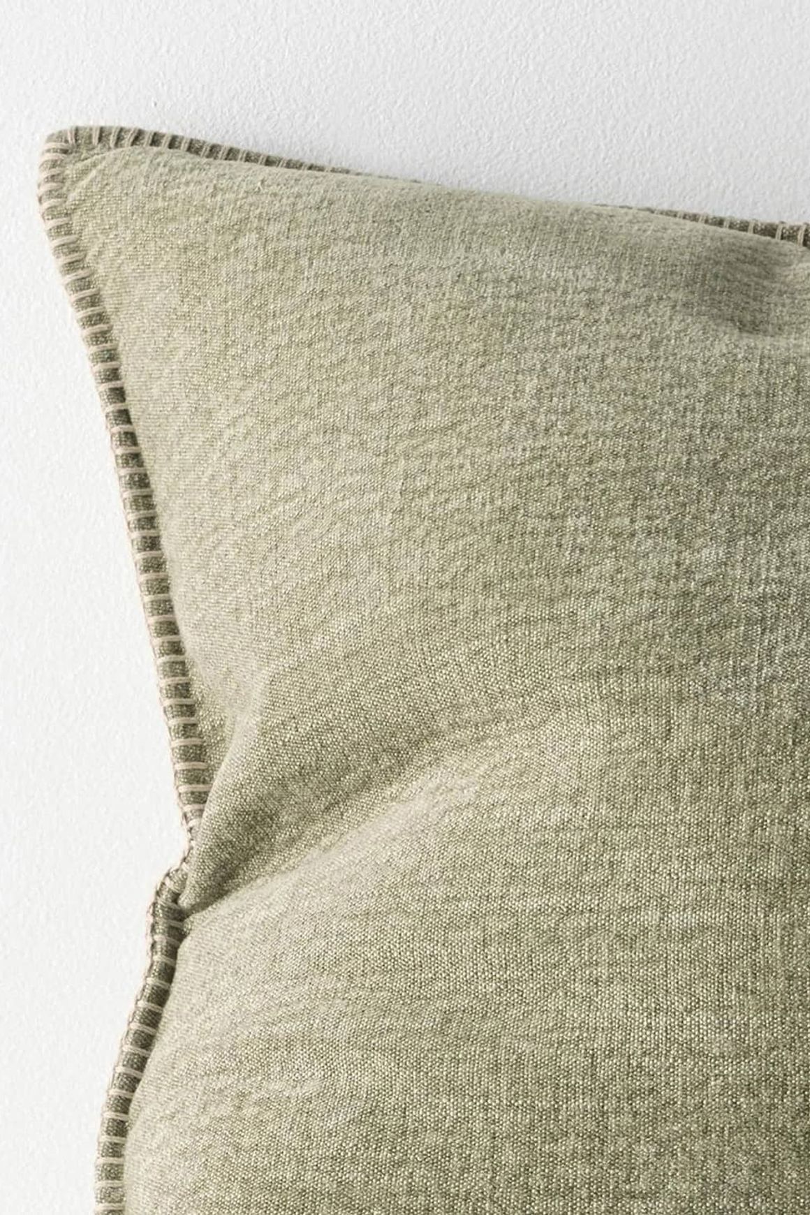 Weave Home  Alba Cushion - Moss