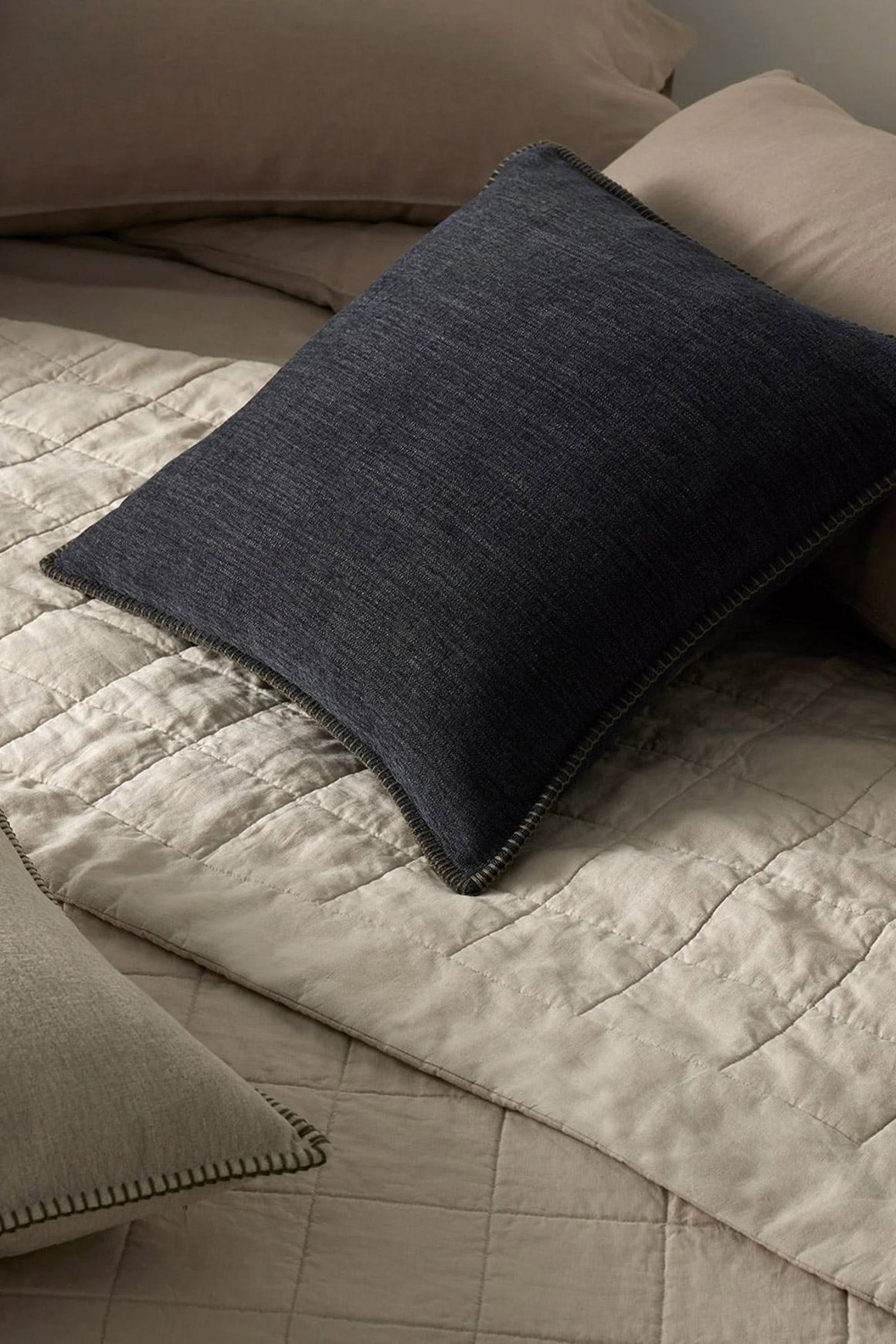 Weave Home Alba Cushion - Ocean