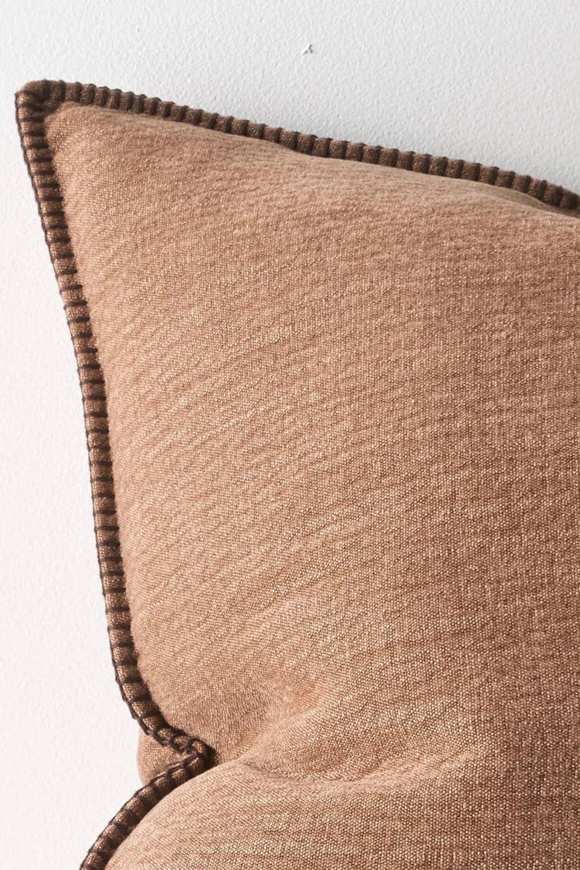 Weave Home Alba Cushion - Rust