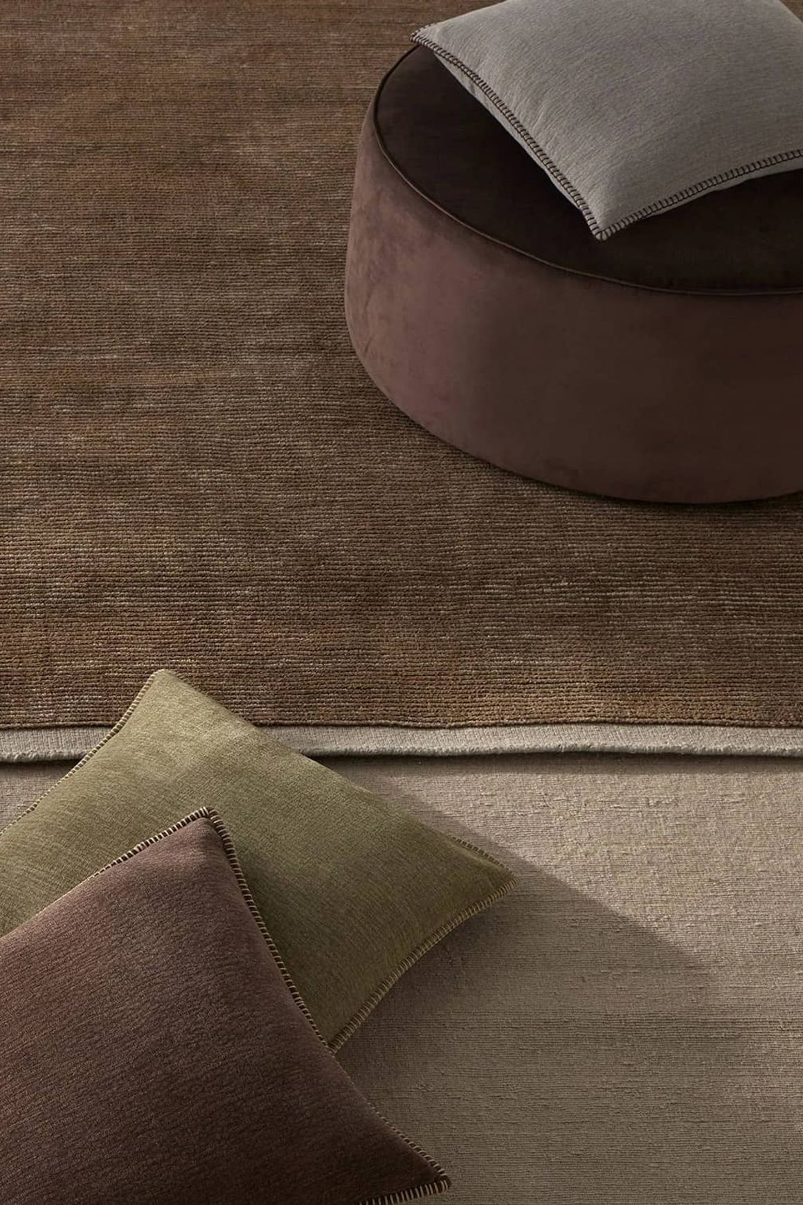 Weave Cassio 100% Wool Rug - Fog