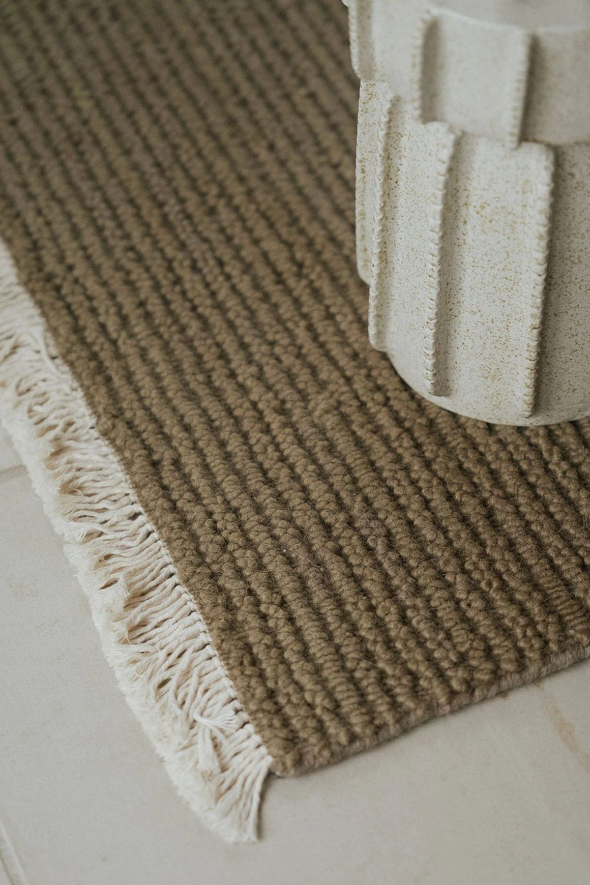 Weave Fabien 100% Wool Floor Rug - Nomad