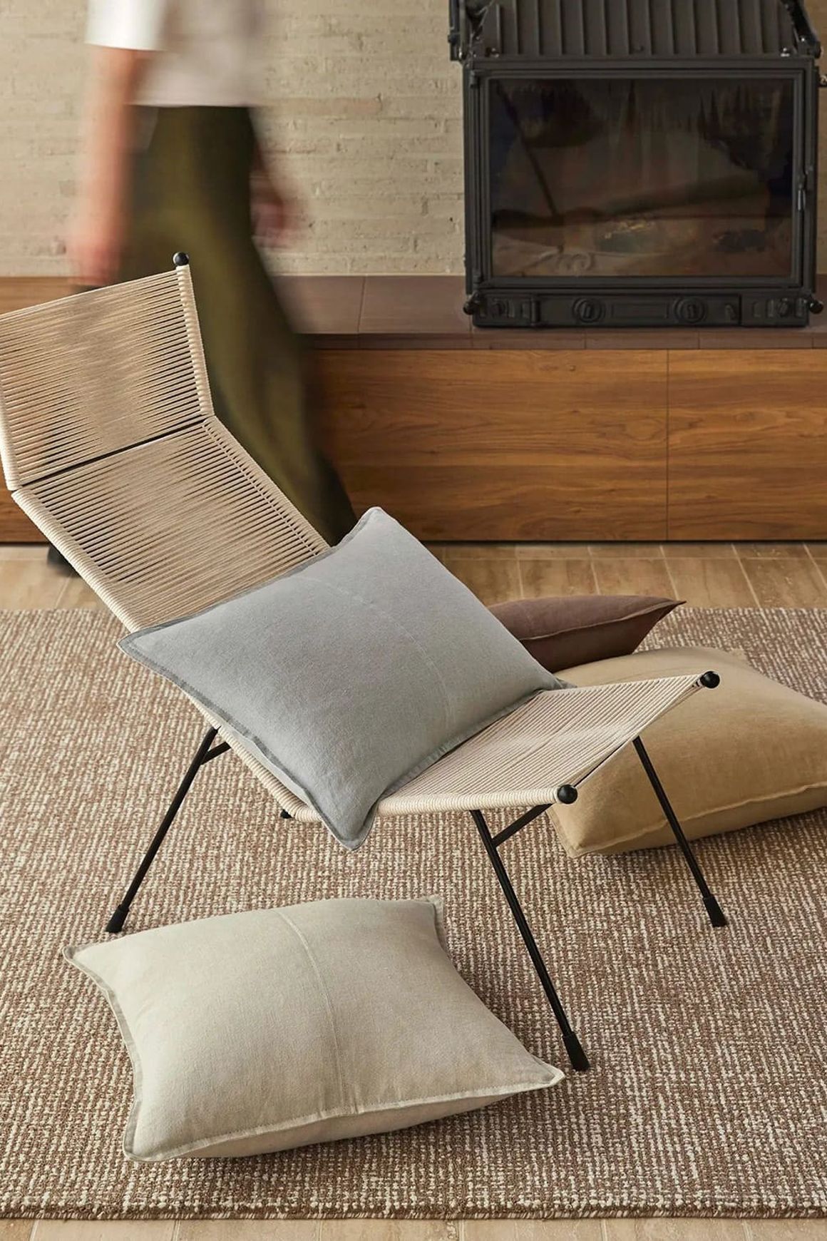 Weave Kaia 100% NZ Wool Floor Rug - Mocha