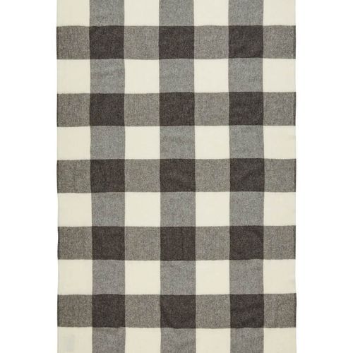 Weave Home Lake Hayes Throw Blanket - Peat | 100% Wool | Large Size