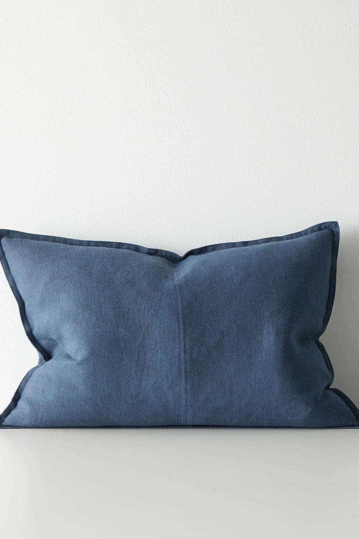 Weave European Linen Como Cushion - Atlantic | Three Sizes