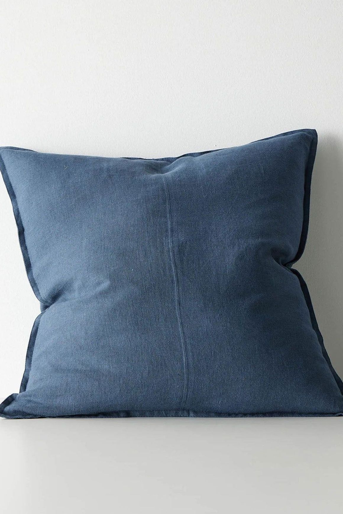 Weave European Linen Como Cushion - Atlantic | Three Sizes