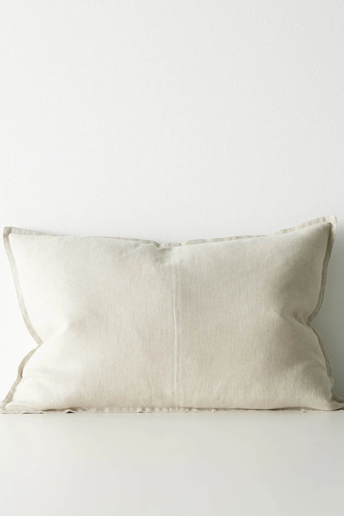 Weave European Linen Como Cushion - Oatmeal | Three Sizes