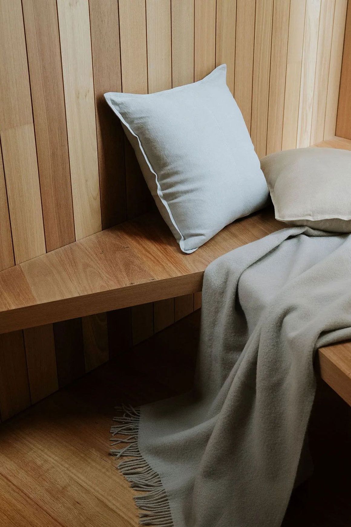 Weave European Linen Como Cushion - Oatmeal | Three Sizes