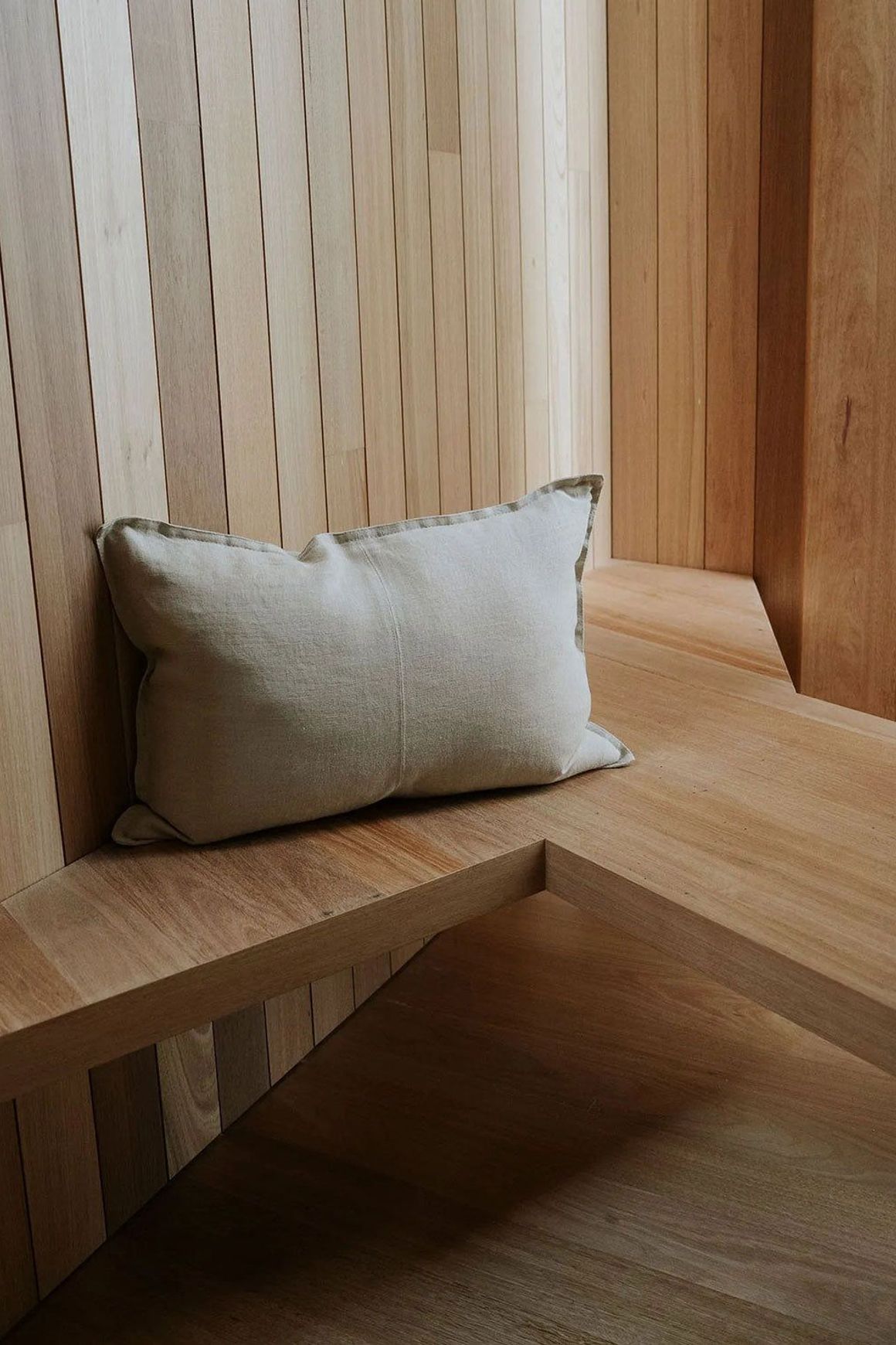 Weave European Linen Como Cushion - Oatmeal | Three Sizes